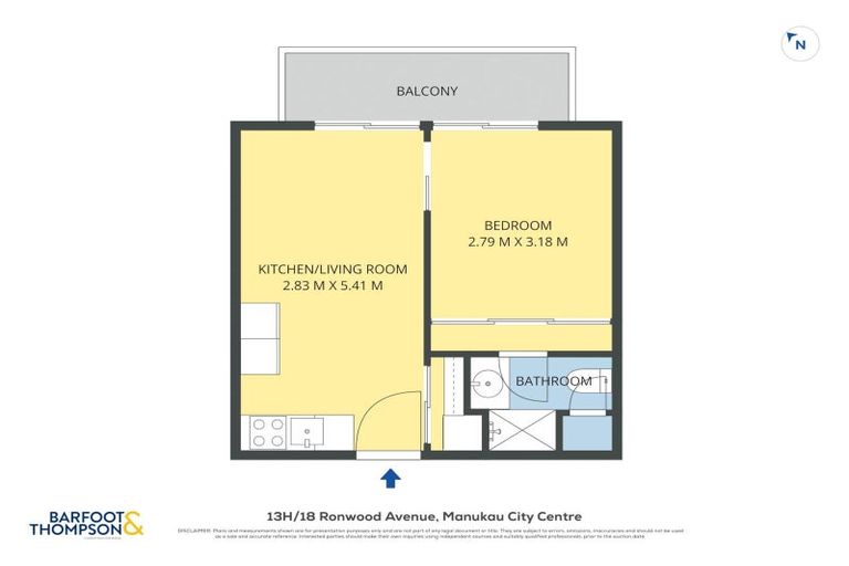 Photo of property in The Rennaissance, 13h/18 Ronwood Avenue, Manukau, Auckland, 2104