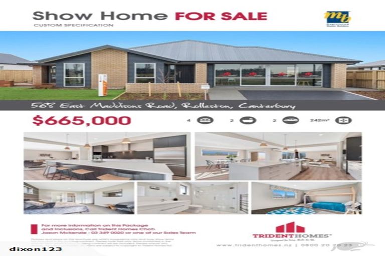 Photo of property in 568 East Maddisons Road, Rolleston, 7615