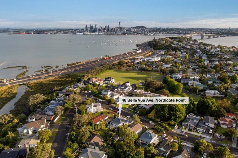 Photo of property in 46 Belle Vue Avenue, Northcote Point, Auckland, 0627