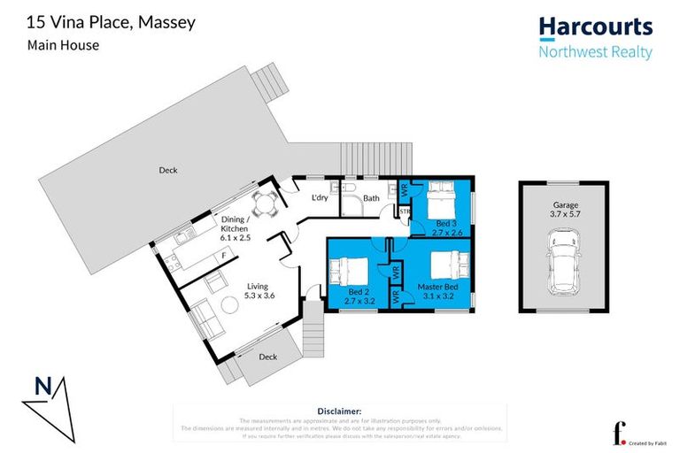 Photo of property in 15 Vina Place, Massey, Auckland, 0614