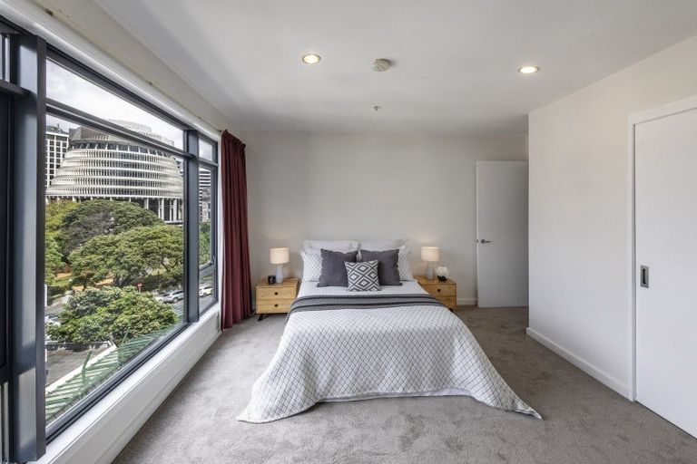 Photo of property in Kate Sheppard Apartments, 5c/42 Molesworth Street, Thorndon, Wellington, 6011