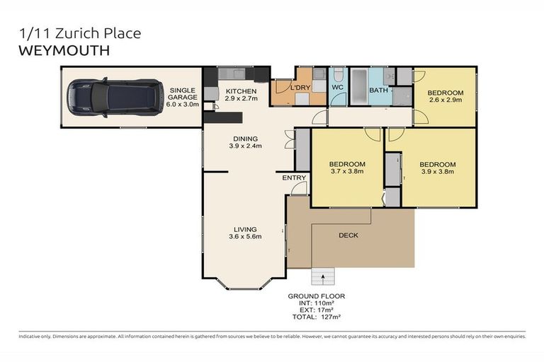 Photo of property in 1/11 Zurich Place, Weymouth, Auckland, 2103