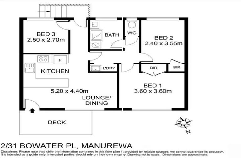 Photo of property in 2/31 Bowater Place, Manurewa, Auckland, 2102