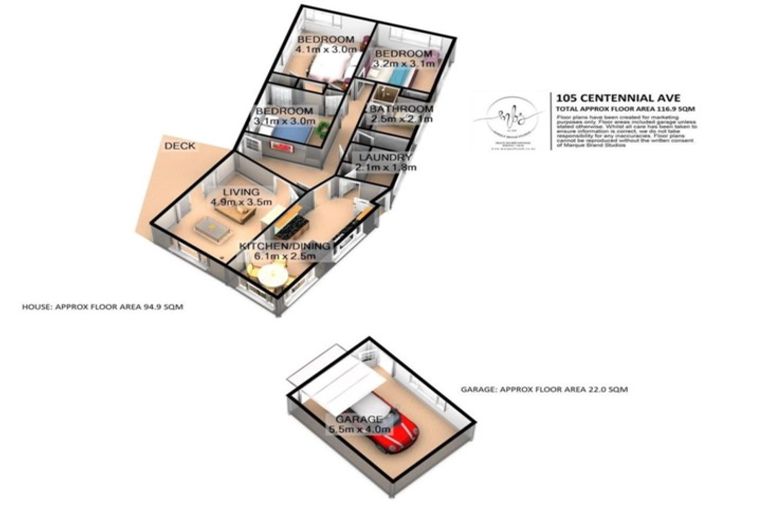 Photo of property in 105 Centennial Avenue, Thames, 3500