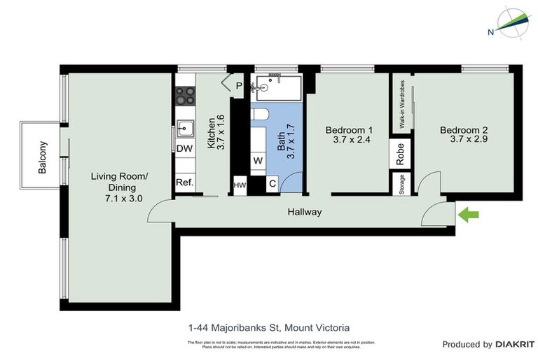 Photo of property in 44 Majoribanks Street, Mount Victoria, Wellington, 6011