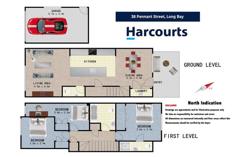 Photo of property in 38 Pennant Street, Long Bay, Auckland, 0630