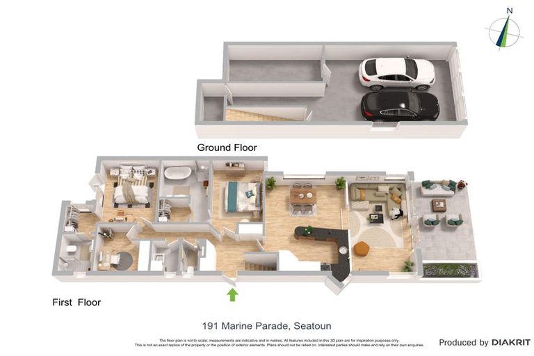 Photo of property in 191 Marine Parade, Seatoun, Wellington, 6022