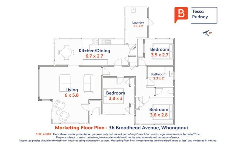 Photo of property in 36 Broadhead Avenue, Tawhero, Whanganui, 4501