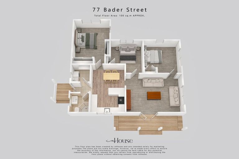 Photo of property in 77 Bader Street, Bader, Hamilton, 3206