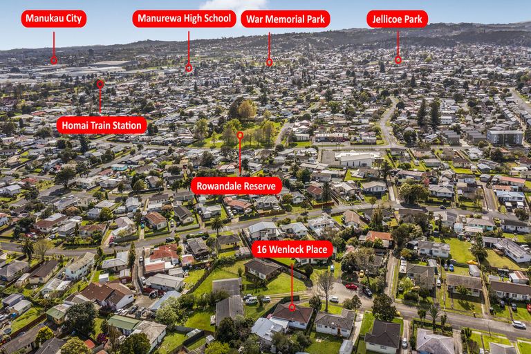 Photo of property in 16 Wenlock Place, Manurewa, Auckland, 2102