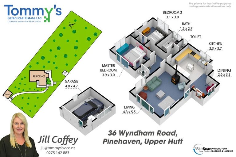 Photo of property in 36 Wyndham Road, Pinehaven, Upper Hutt, 5019