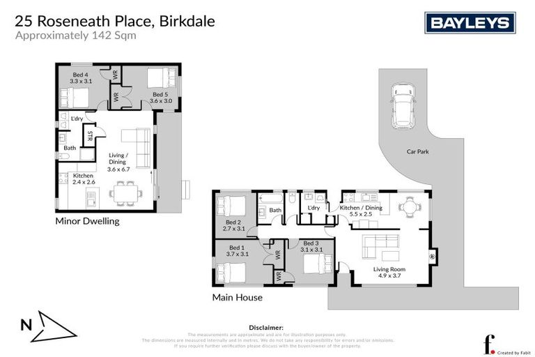 Photo of property in 25 Roseneath Place, Birkdale, Auckland, 0626