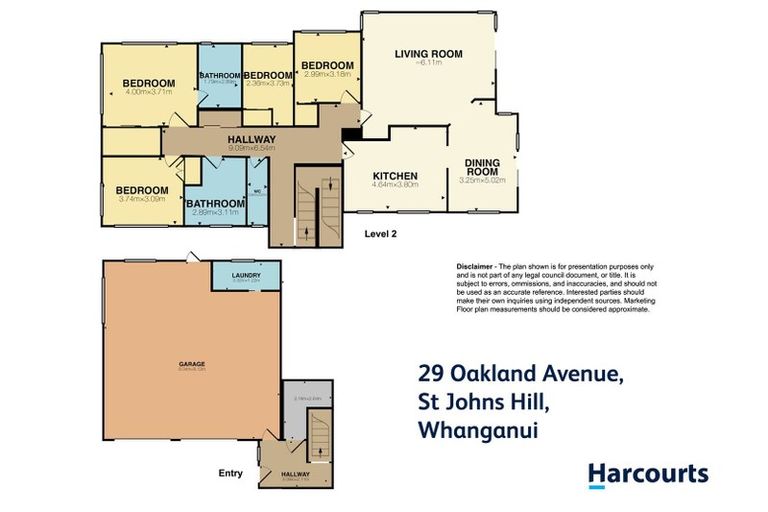 Photo of property in 29 Oakland Avenue, Saint Johns Hill, Whanganui, 4500