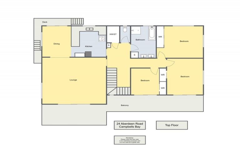 Photo of property in 24 Aberdeen Road, Campbells Bay, Auckland, 0620