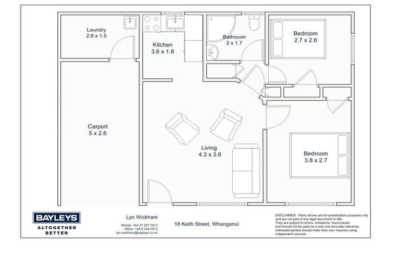 Photo of property in 18a Keith Street, Whanganui, 4500