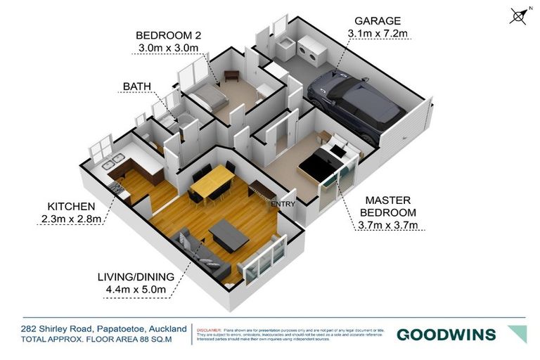 Photo of property in 2/282 Shirley Road, Papatoetoe, Auckland, 2025