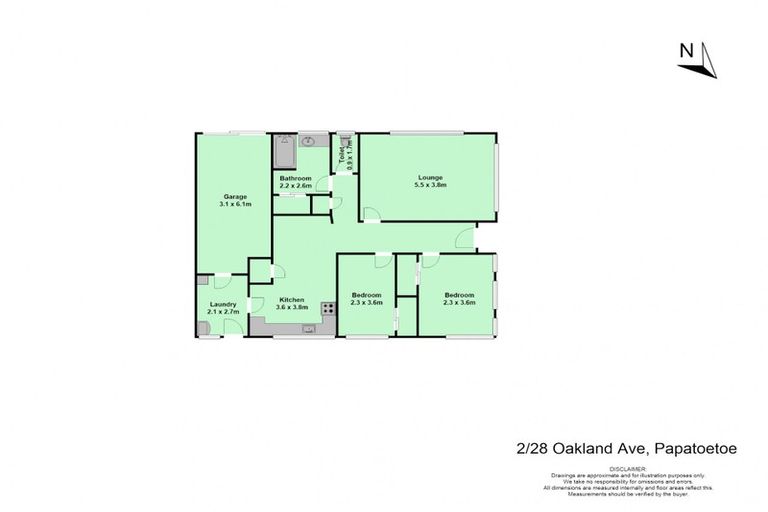 Photo of property in 2/28 Oakland Avenue, Papatoetoe, Auckland, 2025