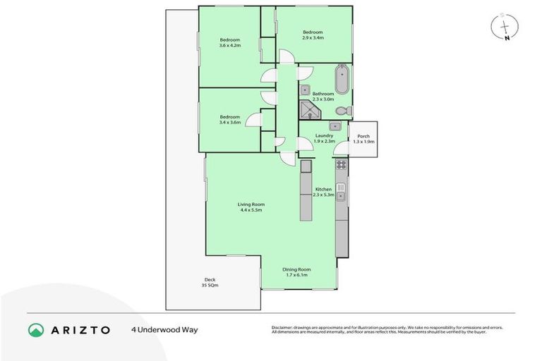 Photo of property in 4 Underwood Way, Churton Park, Wellington, 6037