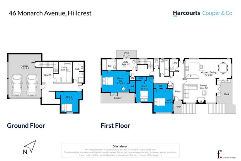 Photo of property in 2/46 Monarch Avenue, Hillcrest, Auckland, 0627