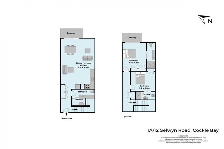 Photo of property in 1a/12 Selwyn Road, Cockle Bay, Auckland, 2014