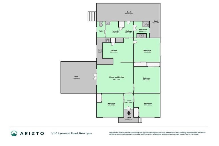 Photo of property in 1/110 Lynwood Road, New Lynn, Auckland, 0600