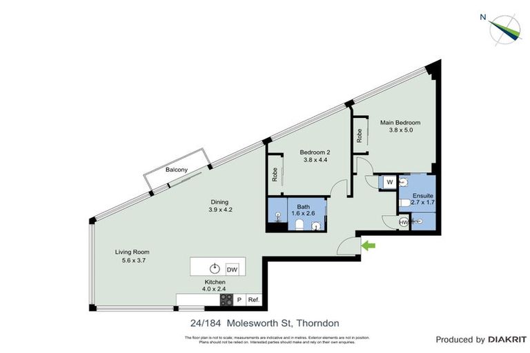Photo of property in Summit Apartments, 24/184 Molesworth Street, Thorndon, Wellington, 6011