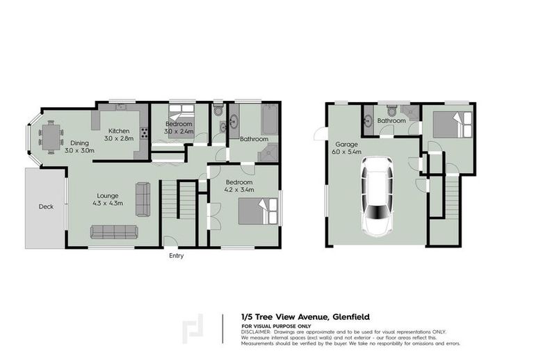 Photo of property in 1/5 Tree View Avenue, Glenfield, Auckland, 0629