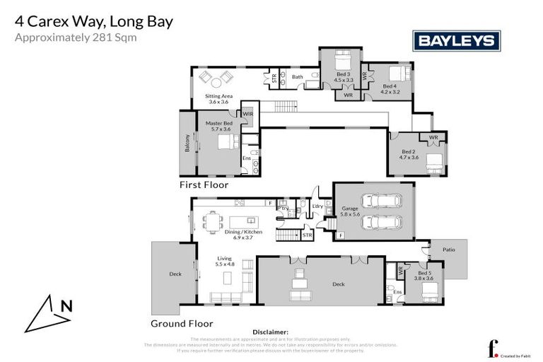 Photo of property in 4 Carex Way, Long Bay, Auckland, 0630