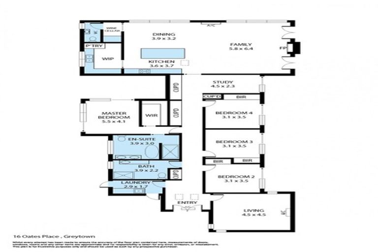 Photo of property in 16 Oates Place, Greytown, 5712
