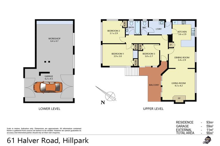 Photo of property in 61 Halver Road, Hillpark, Auckland, 2102