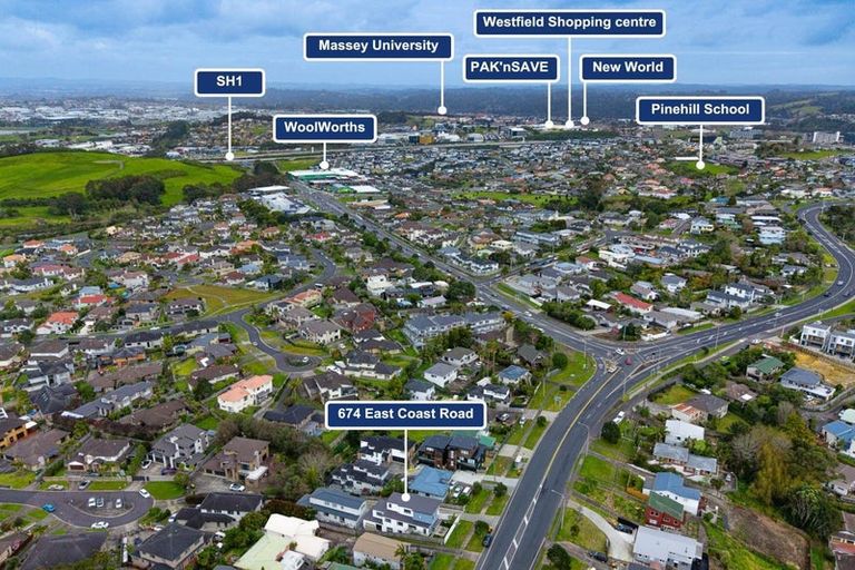 Photo of property in 674 East Coast Road, Pinehill, Auckland, 0630