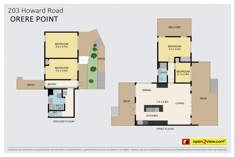 Photo of property in 203 Howard Road, Orere Point, 2585