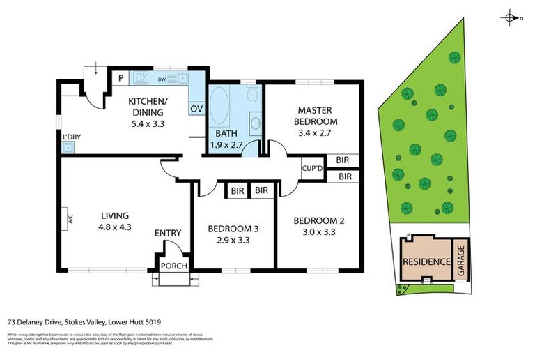 Photo of property in 73 Delaney Drive, Stokes Valley, Lower Hutt, 5019