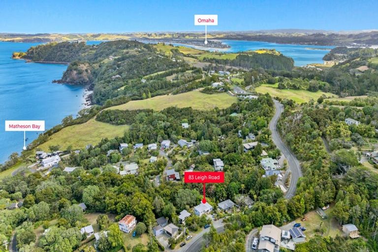 Photo of property in 83 Leigh Road, Leigh, Warkworth, 0985