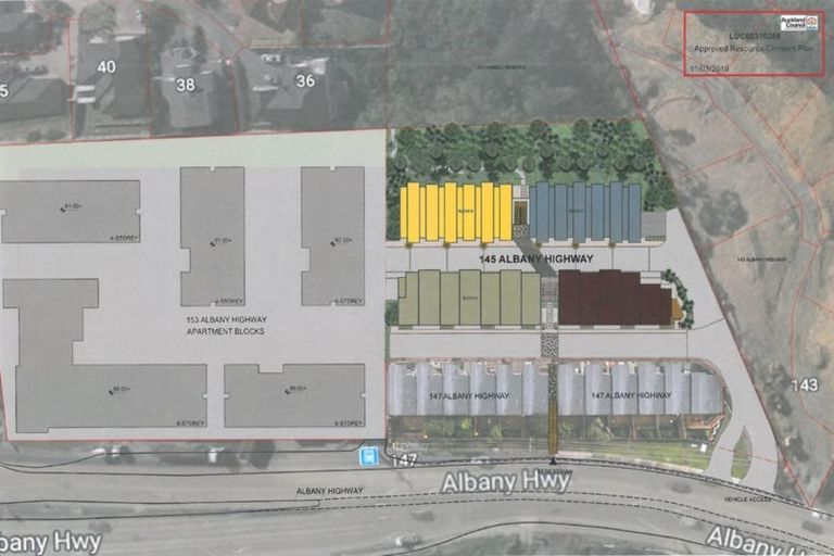 Photo of property in 145 Albany Highway, Unsworth Heights, Auckland, 0632