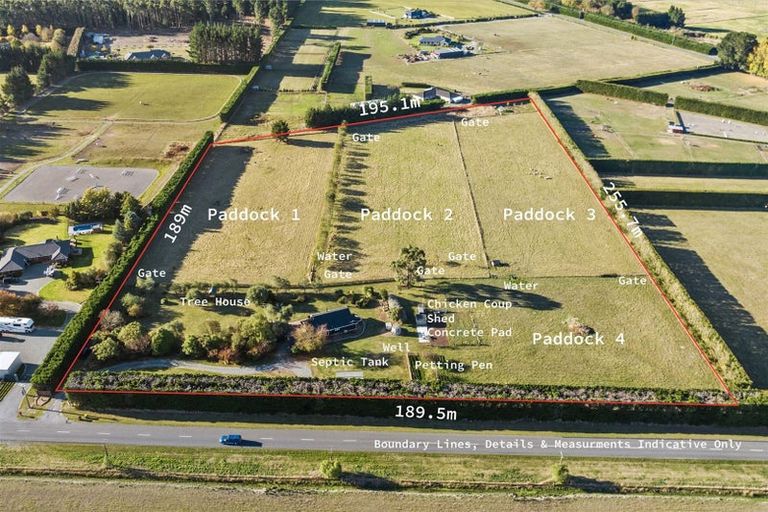 Photo of property in 810 Hoskyns Road, West Melton, Christchurch, 7675