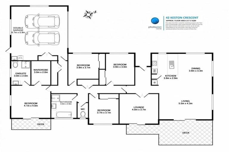 Photo of property in 42 Keston Crescent, Flagstaff, Hamilton, 3210