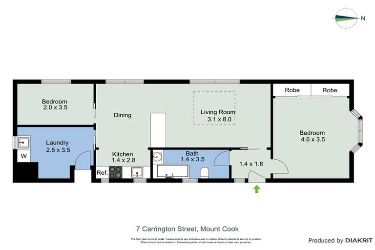 Photo of property in 7 Carrington Street, Mount Cook, Wellington, 6021