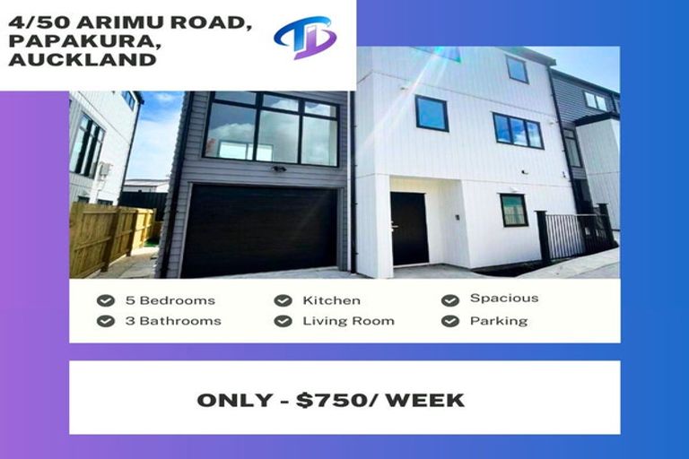 Photo of property in 4/50 Arimu Road, Papakura, 2110