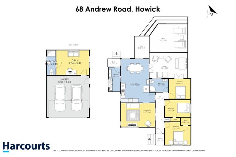 Photo of property in 68 Andrew Road, Howick, Auckland, 2010