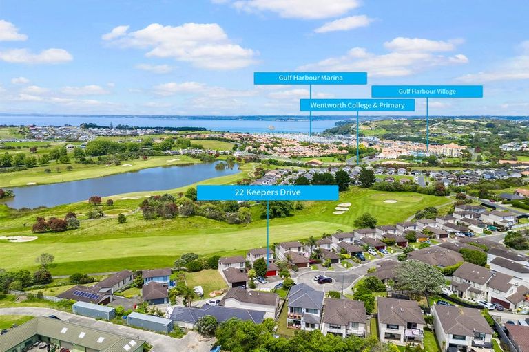 Photo of property in 22 Keepers Drive, Gulf Harbour, Whangaparaoa, 0930