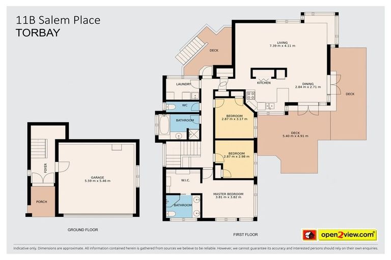 Photo of property in 2/11 Salem Place, Torbay, Auckland, 0630