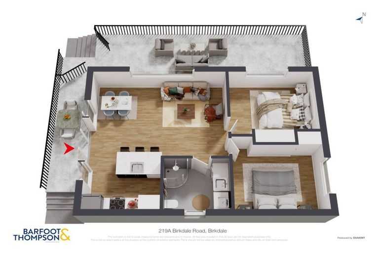 Photo of property in 219a Birkdale Road, Birkdale, Auckland, 0626