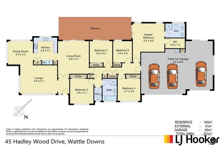 Photo of property in 45 Hadley Wood Drive, Wattle Downs, Auckland, 2103