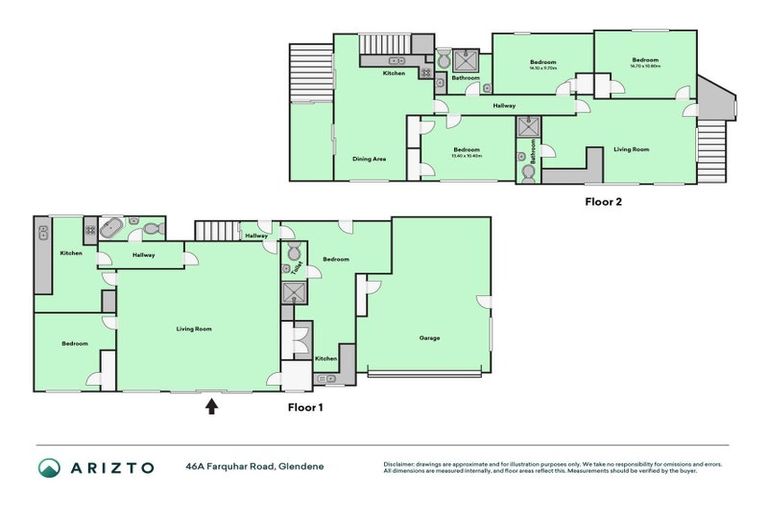 Photo of property in 46a Farquhar Road, Glendene, Auckland, 0602