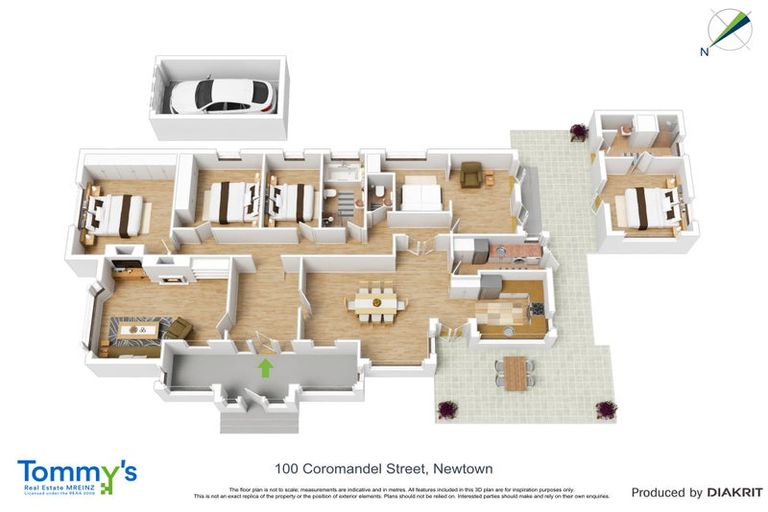 Photo of property in 100 Coromandel Street, Newtown, Wellington, 6021