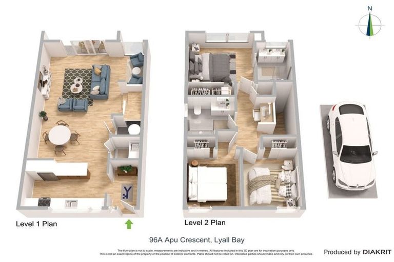 Photo of property in 96b Apu Crescent, Lyall Bay, Wellington, 6022