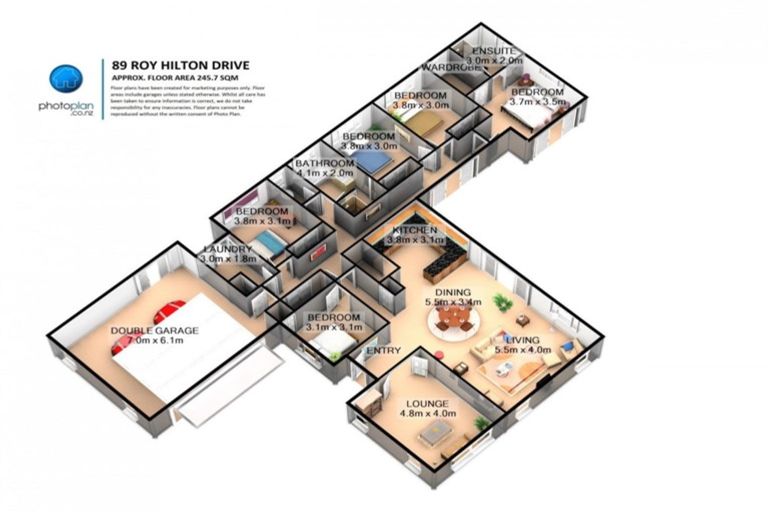 Photo of property in 89 Roy Hilton Drive, Flagstaff, Hamilton, 3210