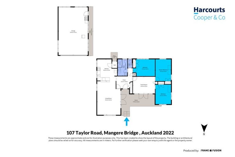 Photo of property in 107 Taylor Road, Mangere Bridge, Auckland, 2022