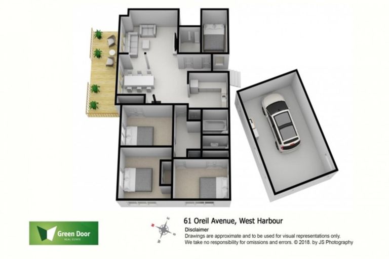 Photo of property in 61 Oreil Avenue, West Harbour, Auckland, 0618